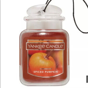 Yankee Candle Spiced Pumpkin Car Jar Air Freshener